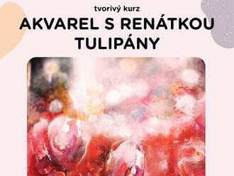 Tvorivý workshop - Akvarel s Renátkou - tulipány