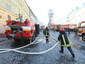 Požiar v centre Banskej Štiavnice sa podarilo zastabilizovať: Škody však budú bolestné, FOTO