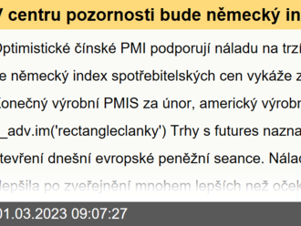 V centru pozornosti bude německý index spotřebitelských cen a americký ISM ve výrobě - Ekonomický kalendář