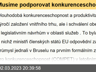 Musíme podporovat konkurenceschopnost a produktivitu EU v oblasti čistých technologií - Ministr Síkela z Bruselu