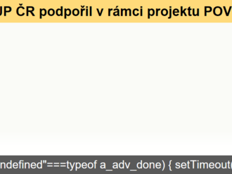 ÚP ČR podpořil v rámci projektu POVEZ II už přes 86 tis. lidí