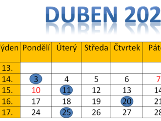 Daňové povinnosti v dubnu 2023 - přehled termínů pro podání daňových přiznání, placení záloh a daní