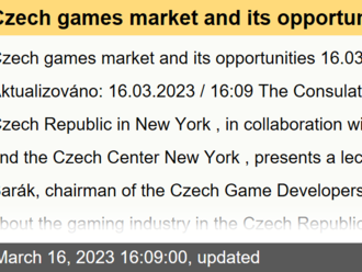 Czech games market and its opportunities