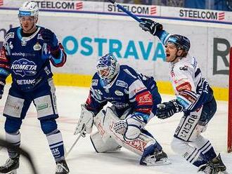 Vítkovice vydřely první moravské derby. Vítězný vstup do play-off slaví i Dynamo