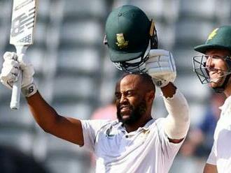 South Africa v West Indies: Hosts' captain Temba Bavuma hits first century in seven years