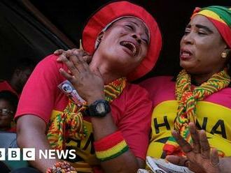 Christian Atsu: Ghana funeral for footballer killed by Turkey earthquake