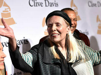 Joni Mitchell získala cenu za celoživotný prínos populárnej hudbe