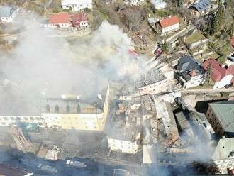 Požiar v Banskej Štiavnici sa podarilo zlikvidovať. Mesto vyhlásilo mimoriadnu situáciu