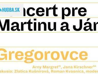 Na Koncerte pre Martinu a Jána v Gregorovciach vystúpi Jana Kirschner a islandská pesničkárka Arny Margret