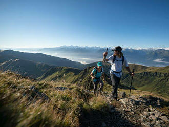 Saalbach Hinterglemm: pěšky i na kole po hřebenech rakouských Alp