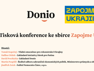 Sbírka chce vybrat peníze na obnovu energetické infrastruktury na Ukrajině