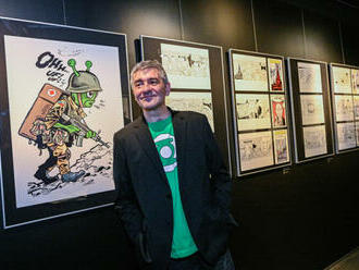 Galerie Tančící dům připomene výstavou komiks Štěpána Mareše Zelený Raoul