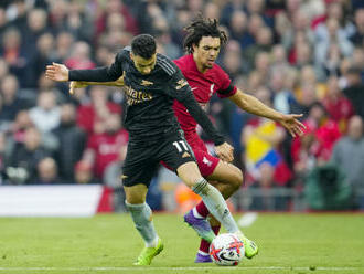 Arsenal remizoval na hřišti Liverpoolu, Salah neproměnil penaltu