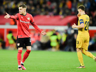 Leverkusen začal čtvrtfinále EL remízou 1:1 se Saint-Gilloise, Hložek střídal