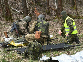 Na Libavé se připravují ve třetím cyklu ukrajinští vojáci na bojové operace