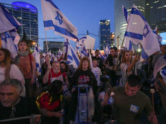 Izraelci opět protestovali proti plánu vlády oslabit nejvyšší soud