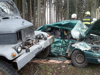 Na komunikaci mezi obcemi Chvalkovice a Brzice došlo ke střetu nákladního vozidla s osobním, to…