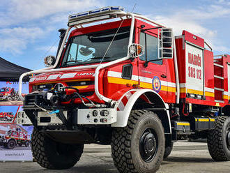 Lesní speciály Mercedes-Benz Unimog doplní slovenské moduly pro hašení lesních požárů