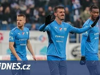 Slovácko - Ostrava 0:1, hosté měli šancí na dva zápasy, rozhodl Bitri