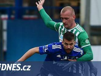 Olomouc - Bohemians 2:2, dvěma góly se blýskli Matoušek i Chytil