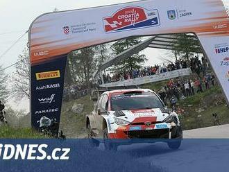 Do čela chorvatské rallye se po havárii Neuvillea posunul Evans