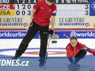 Čeští curleři zvládli na MS smíšených párů zápas o udržení mezi elitou