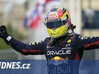 Red Bull úřadoval i v Ázerbájdžánu. Pérez předčil Verstappena, Leclerc třetí