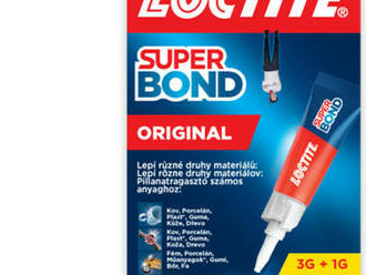 Loctite Super Attak Universal 3 g tuba zabezpečí vždy potrebné množstvo lepidla.