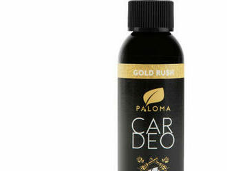 Osviežovač vzduchu - Paloma Car Deo - prémium line parfüm - Gold rush - 65 ml.