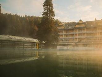 Grand hotel Strand**** v kúpeľoch Vyšné Ružbachy s polpenziou a bazénom