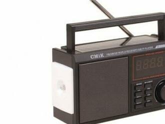 Prenosné rádio CMIK MK-2101S čierne