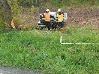 Jednotka ze stanice Litoměřice vyjela k dopravní nehodě osobního auta u Bohušovic nad Ohří. Při…