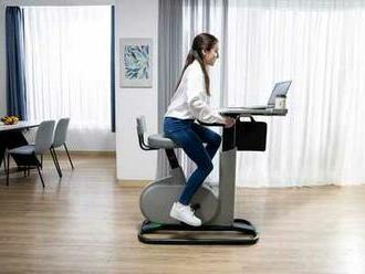 Acer eKinect Bike Desk, rotoped se stolkem, pro dobíjení notebooku vlastní silou