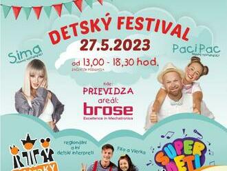 Detský festival Prievidza 2023