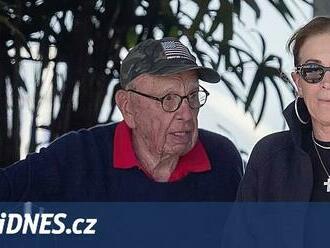 Rupert Murdoch ruší zásnuby. Avizoval je přitom před dvěma týdny