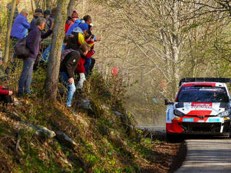 Diváci se před českou vlajkou porvali na trati WRC v Chorvatsku sekundy před tím, než místem prolétlo auto