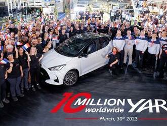 Toyota Yaris 10 miliónov predaných kusov prekonala za štvrť storočia