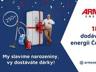 ARMEX ENERGY slaví 18 let na trhu. Výročí připomíná soutěží pro nové i stávající zákazníky