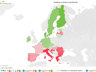 Češi jsou podle Indexu prosperity a finančního zdraví 8. nejvíce solidárním národem EU. Ochotu pomáhat posílila i invaze