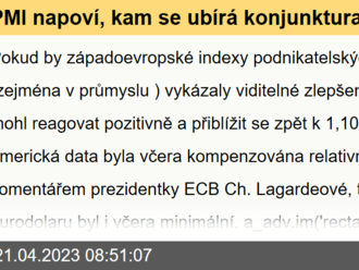 PMI napoví, kam se ubírá konjunktura v eurozóně