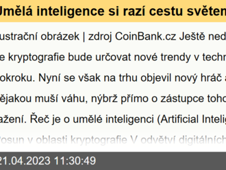 Umělá inteligence si razí cestu světem digitálních aktiv