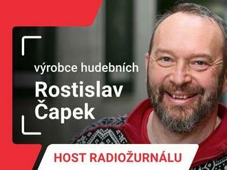 Bláznivý nápad, pak nominace na Grammy - Rostislav Čapek - výrobce hudebních nástrojů - host Radiožurnálu - video