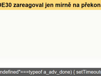 DE30 zareagoval jen mírně na překonání odhadů neměckého IFO