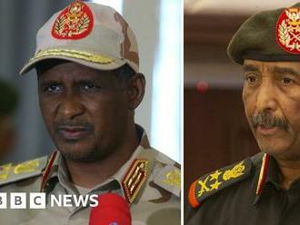 Sudan crisis: Burhan and Hemedti - the two generals at the heart of the conflict