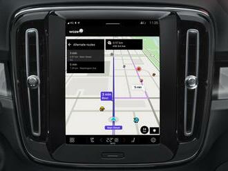 Ve vozech Volvo je nově k dispozici aplikace Waze