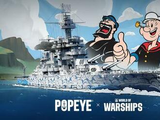 Pepek námořník to rozbalí ve World of Warships