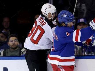 Tatar je ďalej od MS v Rige. New Jersey zdolalo NY Rangers 3:1 a vyrovnalo sériu na 2:2