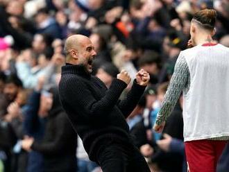 Čo to stváral? Guardiola v extáze. Do rany mu v eufórii prišli náhradníci súpera