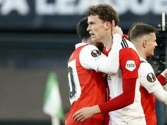 Feyenoord s Hanckom urobili výrazný krok k semifinále. Zdolali silný AS Rím