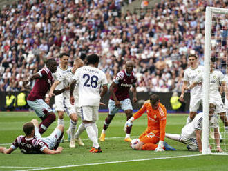 West Ham porazil Leeds 3:1, Brighton bude hrát poprvé poháry